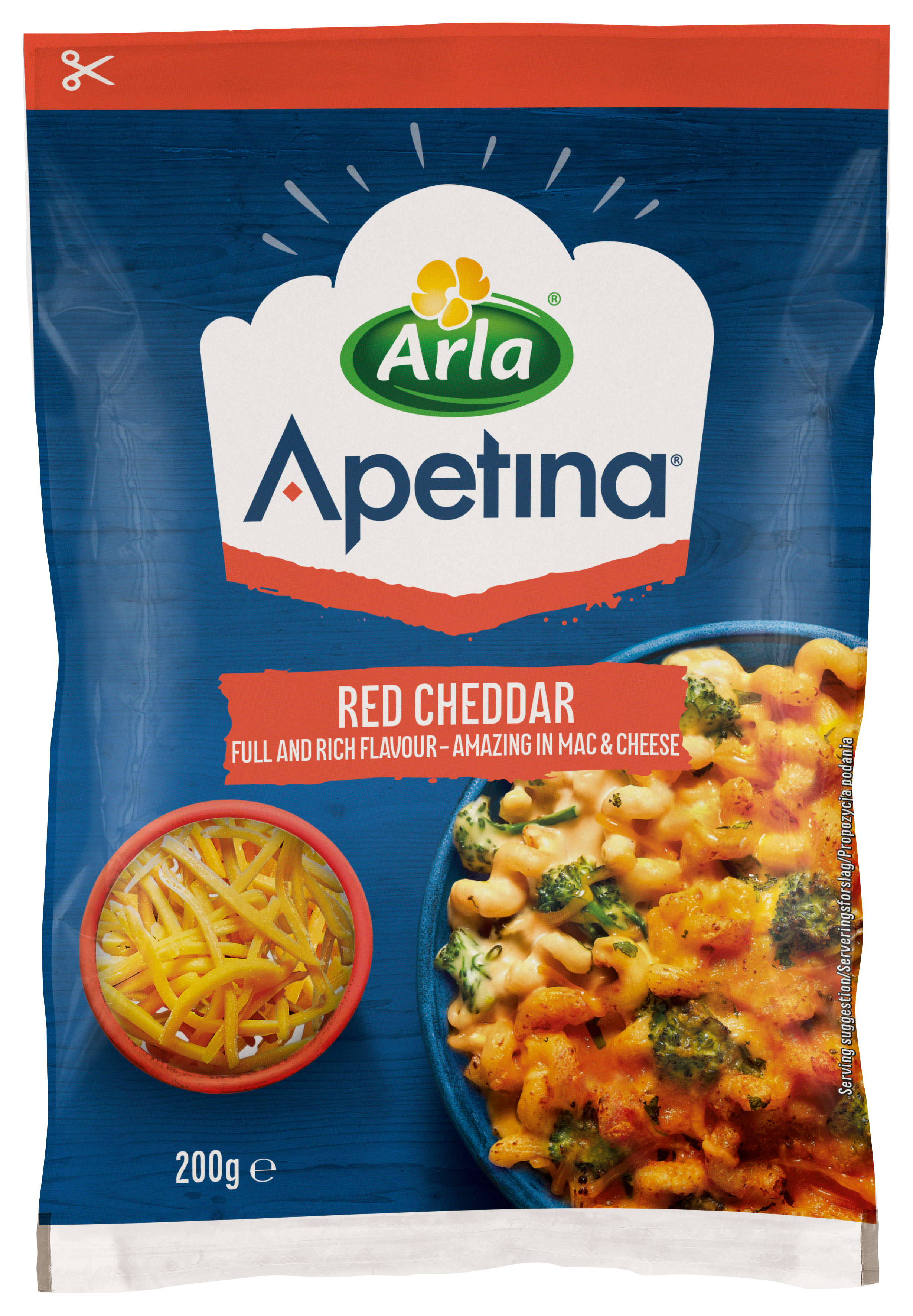 Apetina® Red Cheddar 200g