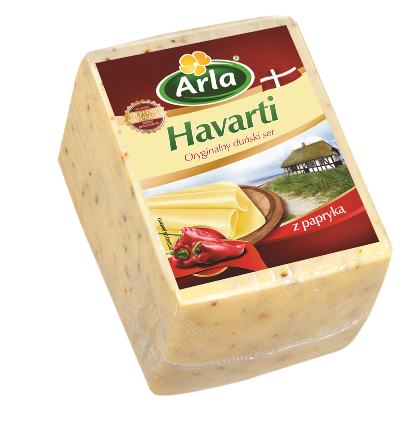 Arla Havarti z papryką 2,1 kg